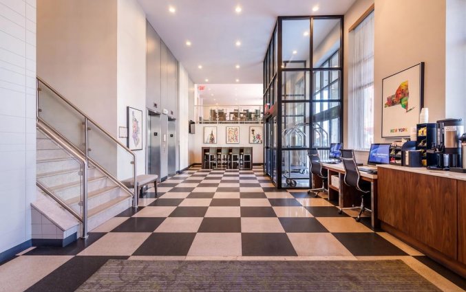 Lobby van Hotel Best Western Plaza in New York
