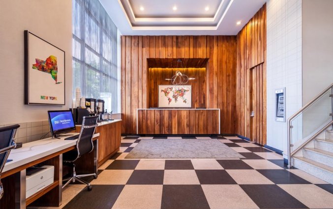 Receptie van Hotel Best Western Plaza in New York