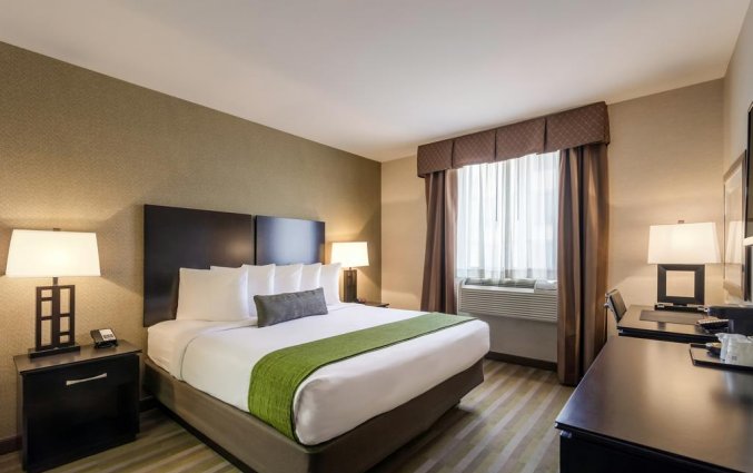 Tweepersoonskamer van Hotel Best Western Plaza in New York