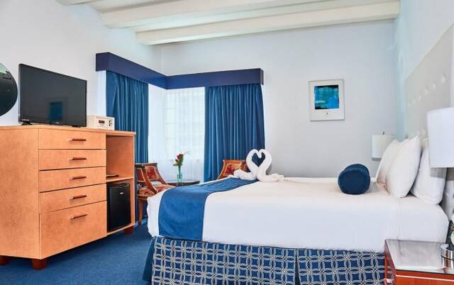 Tweepersoonskamer van hotel Ocean Spray