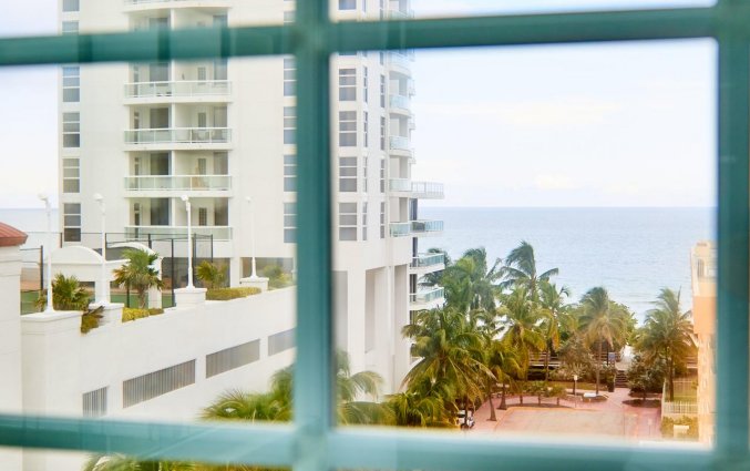 Uitzicht van hotel Ocean Spray
