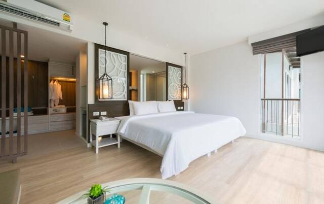 Tweepersoonskamer van Resort The Waters Khao Lak