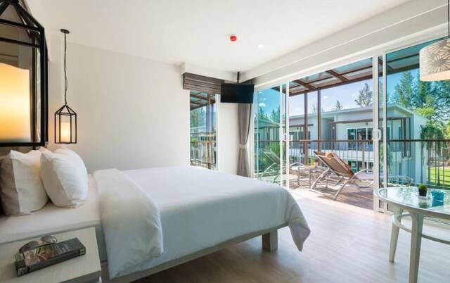 Tweepersoonskamer van Resort The Waters Khao Lak
