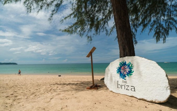 Naambord van Resort The Briza Beach Khao lak
