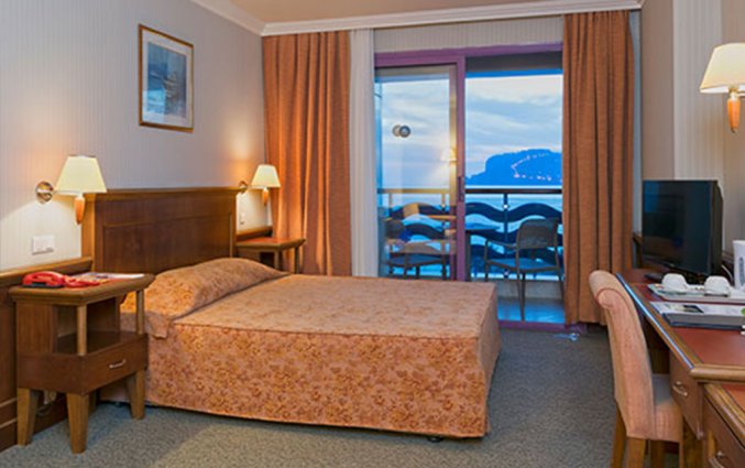 tweepersoonskamer van hotel Grand Kaptan