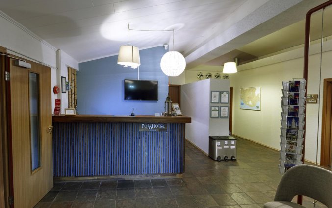 Receptie van Hotel Fosshotel Hekla op IJsland