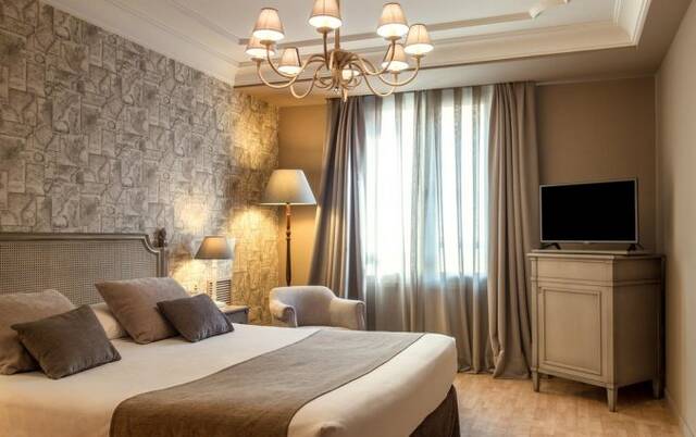 Tweepersoonskamer van Hotel Vincci Lys in Valencia