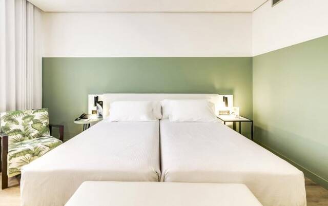 Tweepersoonskamer van Hotel Sercotel Acteon Valencia in Valencia