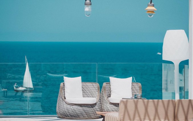 Uitzicht op zee van Hotel Amare Beach op Ibiza