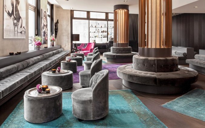 Lounge van Hotel AMANO in Berlijn