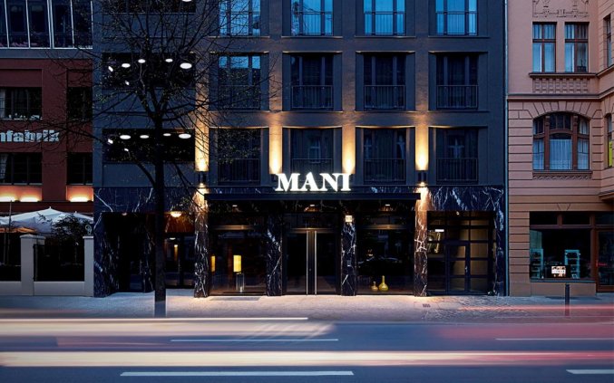 Gebouw van Hotel MANI in Berlijn