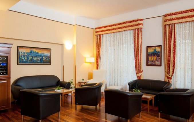Lounge van hotel Cloister Inn Praag