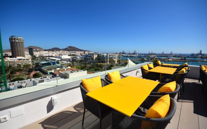 Terras van hotel Design Plus Bex Gran Canaria