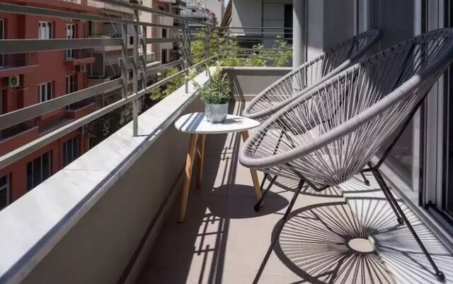 Balkon van appartement Keys 12 in Athene