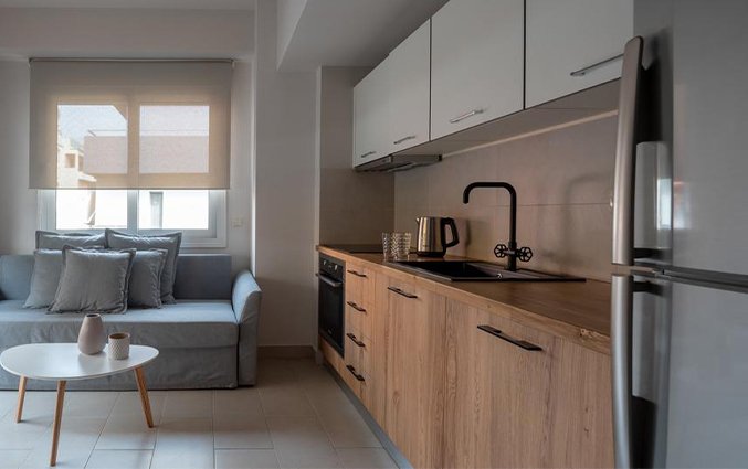 Keuken van appartement Keys 12 in Athene