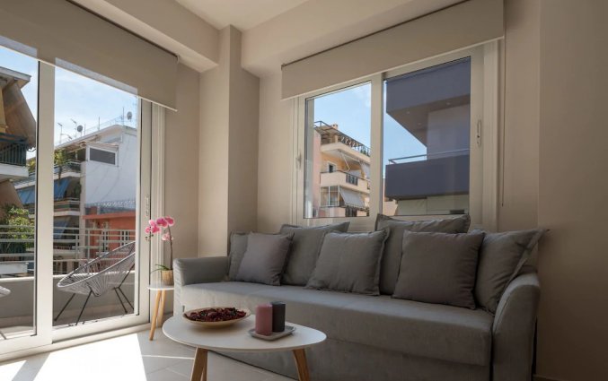 Woonkamer van appartement Keys 12 in Athene