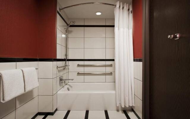 Badkamerkamer van Hotel Park Central in New York