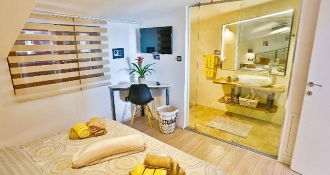 Slaapkamer van Appartementen Ivan in Solin