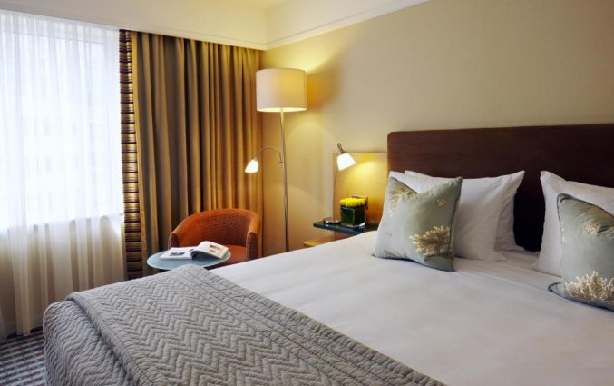 Slaapkamer van hotel Croke Park in Dublin