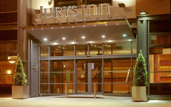 Entree van Hotel Jurys Inn in Dublin