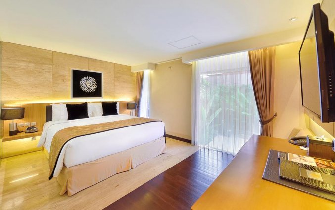 Slaapkamer van hotel Vin Sky in Bali