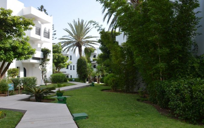 Buitenkant van Les Jardins d'Agadir in Agadir