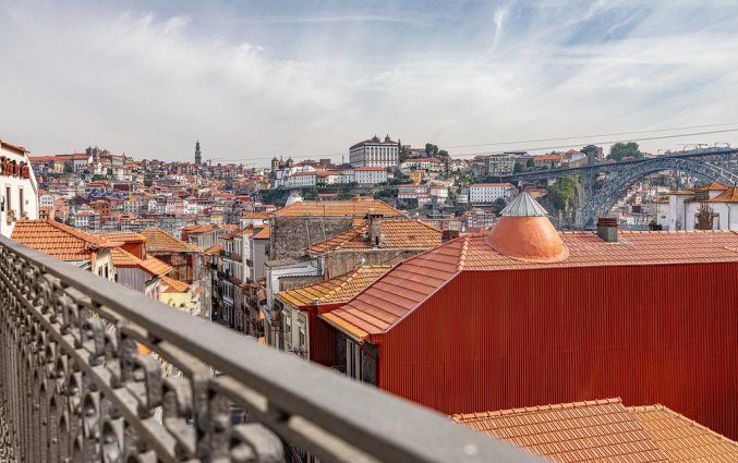 Uitzicht van hotel Caléway in Porto