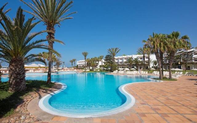 Zwembad van hotel Iberostar Founty Beach in Agadir
