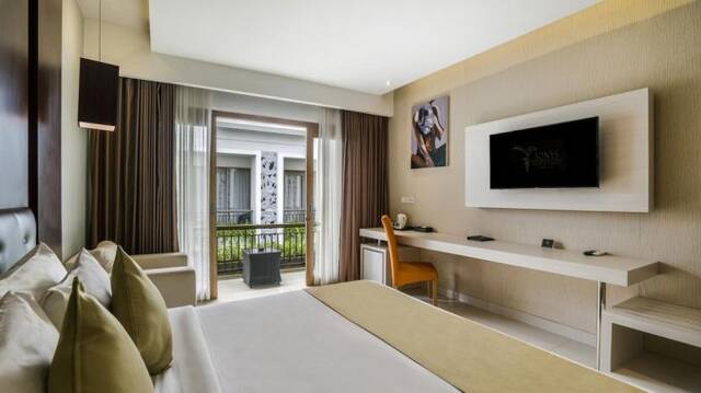 Slaapkamer van Tonys Villas & Resort op Bali