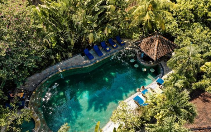 Zwembad van Tonys Villas & Resort op Bali