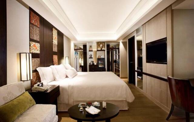Slaapkamer van resort The Westin Nusa Dua in Bali