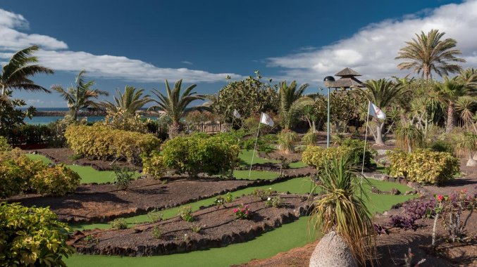 Minigolfbaan van Hotel Sheraton Fuerteventura Golf & Spa Resort in Caleta de Fuste