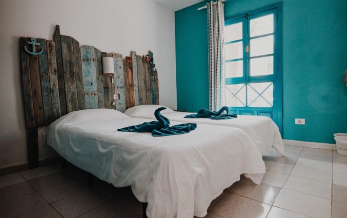 Slaapkamer van appartementen Punta Elena Beach in Fuerteventura