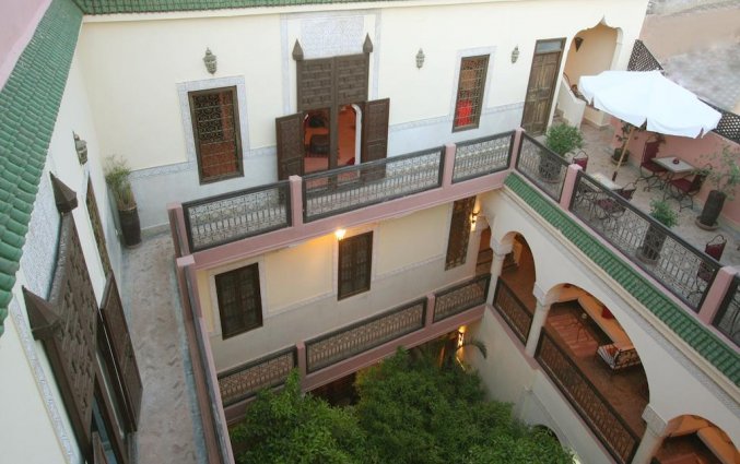 Patio van Riad Sidi Ayoub in Marrakech