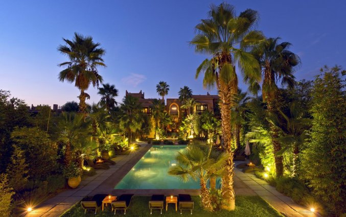 Zwembad van Hotel Tigmiza Suites en Pavillions in Marrakech