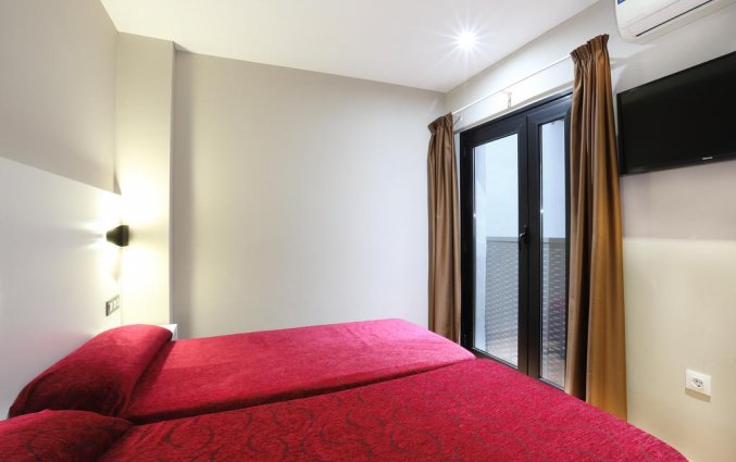 Slaapkamer van hotel Alameda in Alicante