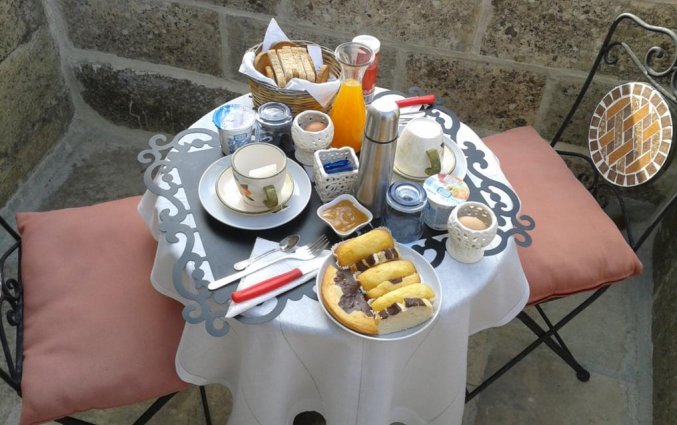 Ontbijt van B&B Borgo in Corte in Puglia