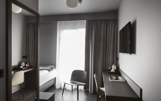 Slaapkamer van hotel Skuggi by Keahotels IJsland