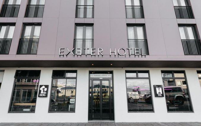 Ingang van hotel Exeter by Keahotels in Reykjavik