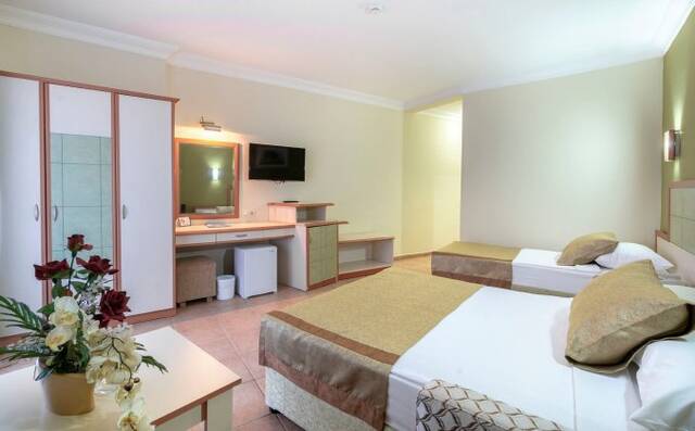 Tweepersoonskamer van hotel Blue Star Alanya