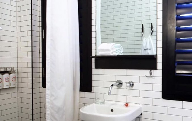 badkamer van kamer van hotel Pod