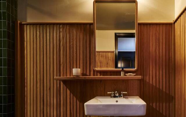 Tweepersoonskamer van Hotel Freehand New York
