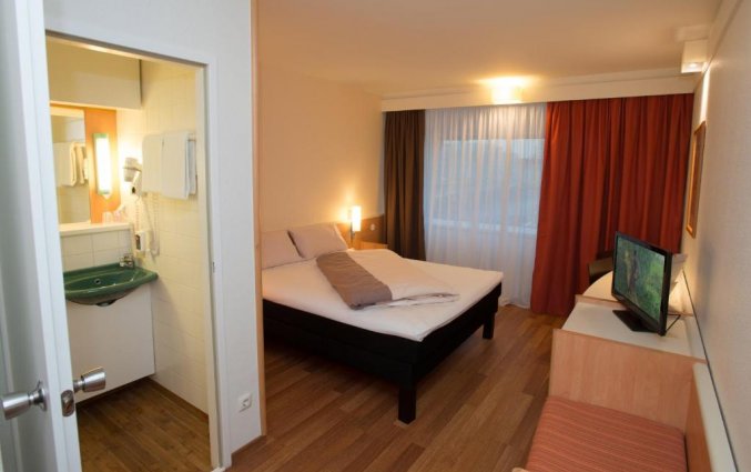 Slaapkamer van hotel Ibis Graz in Graz