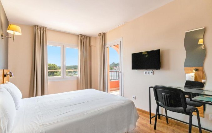 Tweepersoonskamer van Hotel Santa Ponsa Pins op Mallorca