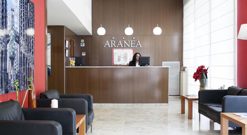 Receptie van Hotel Aranea in Barcelona