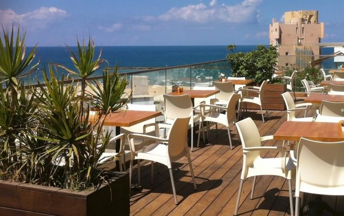 Terras van Hotel Gilgal Tel Aviv