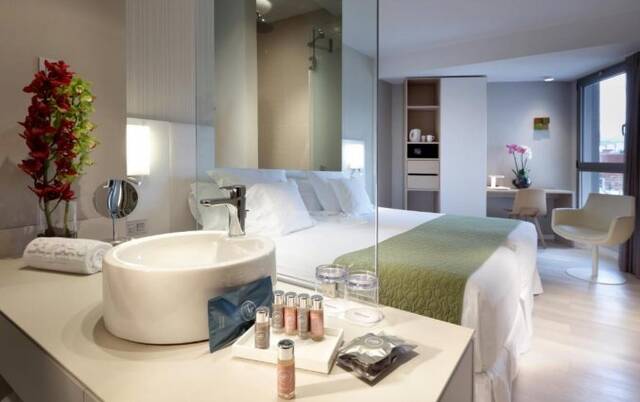 Tweepersoonskamer van Hotel Barcelo Bilbao Nervion