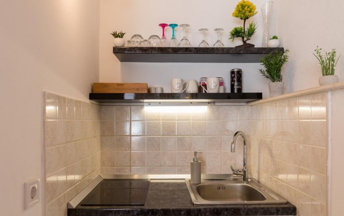 Keuken in een studio van appartementen Ivana Old Town Dubrovnik