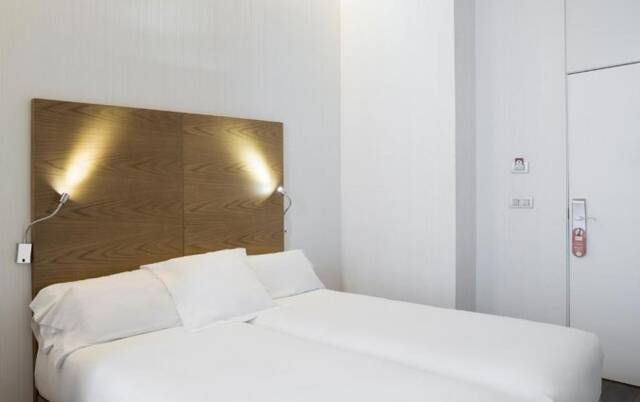 Tweepersoonskamer van hotel Petit Palace Plaza Malaga