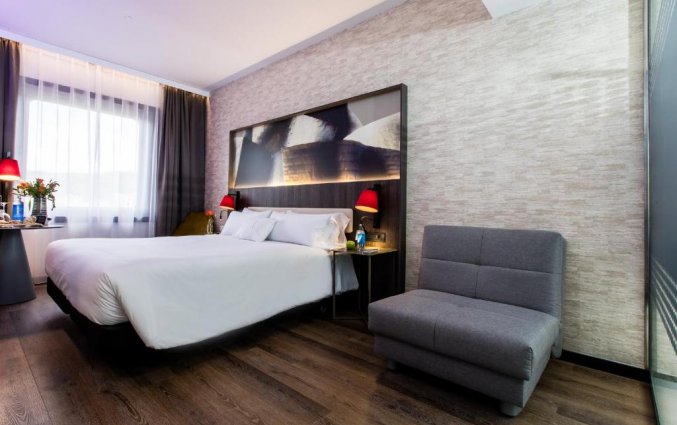 Tweepersoonskamer van NYX Hotel Bilbao by Leonardo Hotels